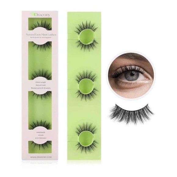 NEW 6 Piece False Eyelashes - Picture 2 of 5